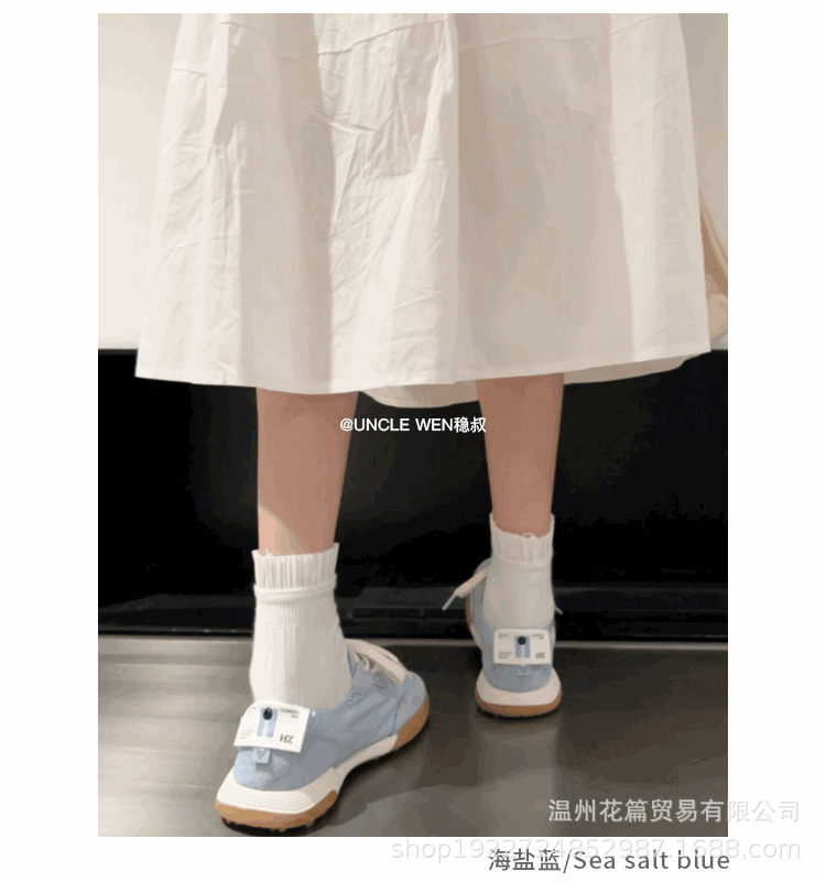 夏季新款低帮女鞋2023帆布板鞋韩版潮流百搭女士运动休闲阿甘薄款详情8