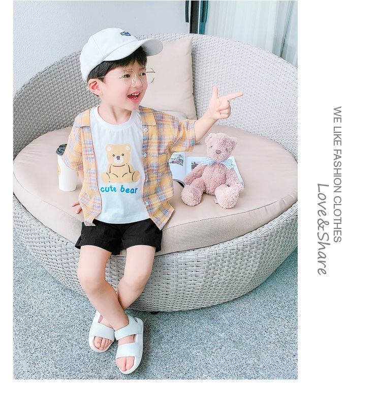 童装工装裤短裤夏季薄款男童休闲裤新款儿童夏装纯色五分外贸爆款详情14