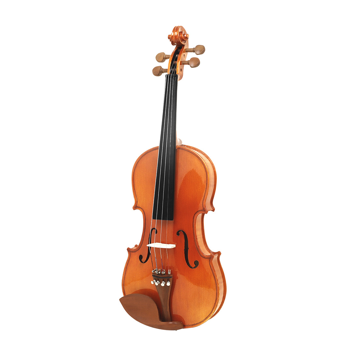 Wholesale handmade maple violin AV-609 natural tiger-patterned jujube wood violin for children and adults 4/4 popular violin pic 12
