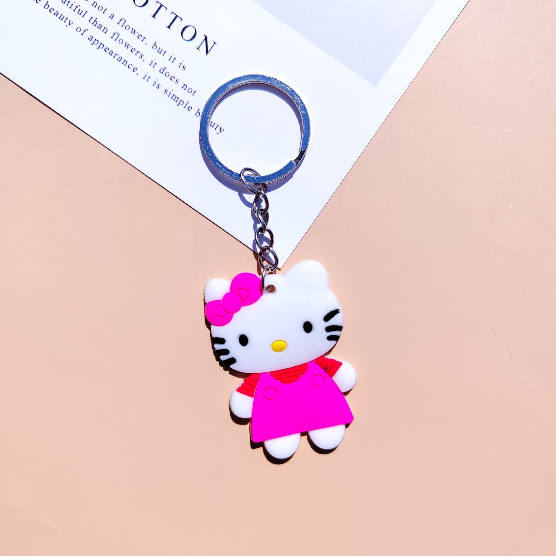 美乐蒂小挂件可爱钥匙扣kitty书包挂饰PVC包包挂件小礼品批发详情8