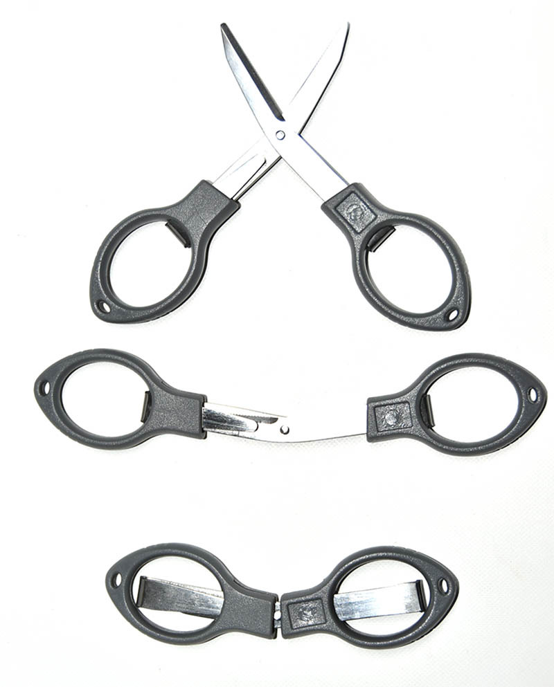 Superman Lua folding fishing scissors, Dali Ma line, PE line, stainless steel fishing box, small items, convenient fishing gear pic 6