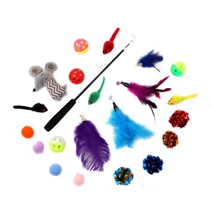 厂家批发猫玩具12件套猫薄荷玩偶塑料铃铛猫咪互动玩具 猫猫用品详情23