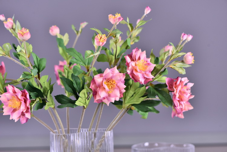 Dongli Flower Industry Factory directly sells artificial roses, ice mountain roses, home furnishings, hotels, shopping malls, wedding decorations, artificial flower bouquets, and high-end ornaments pic 11