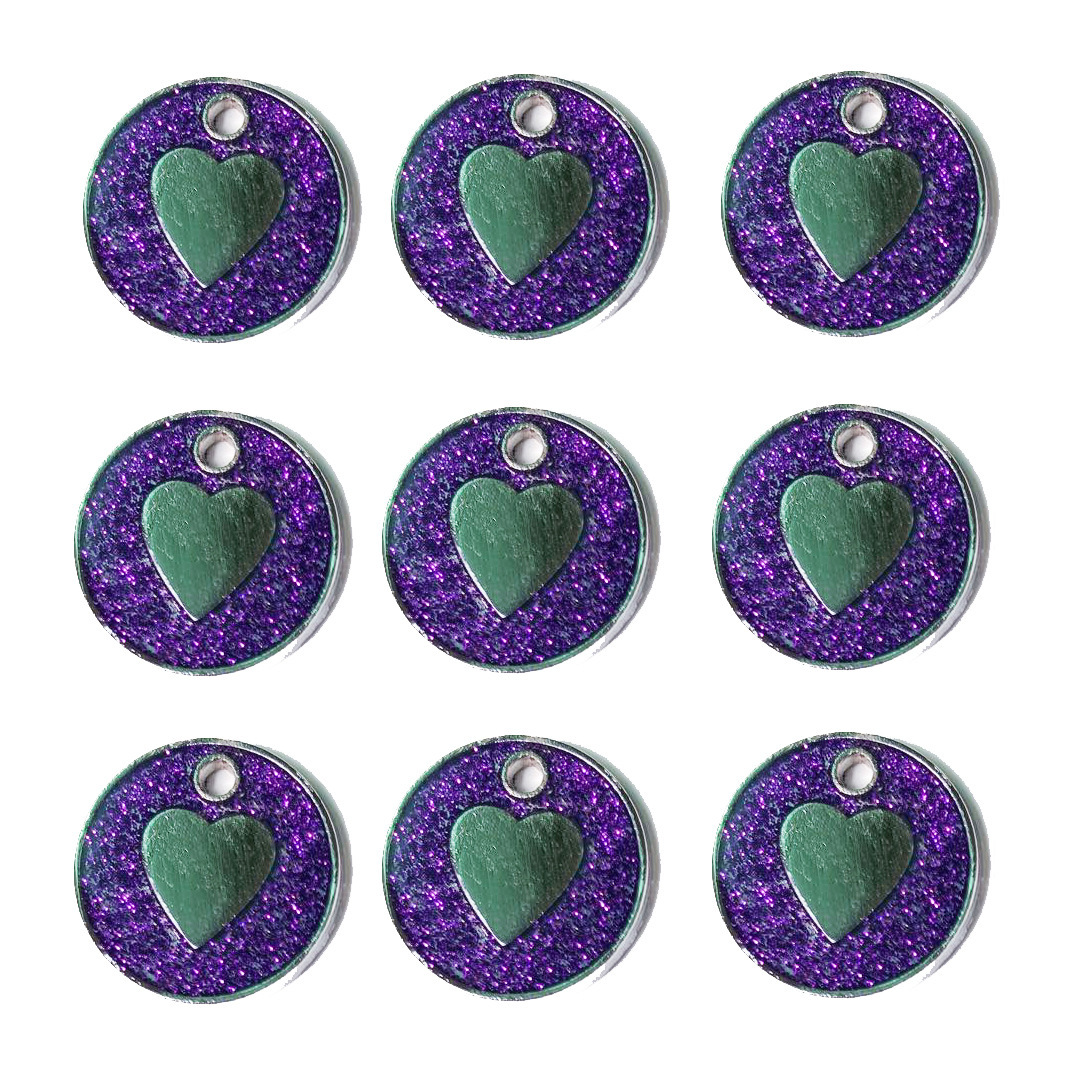New heart-shaped laser-engraved nameplate, pet dog identity tag, anti-loss pet dog collar accessory, pet jewelry pendant pic 7