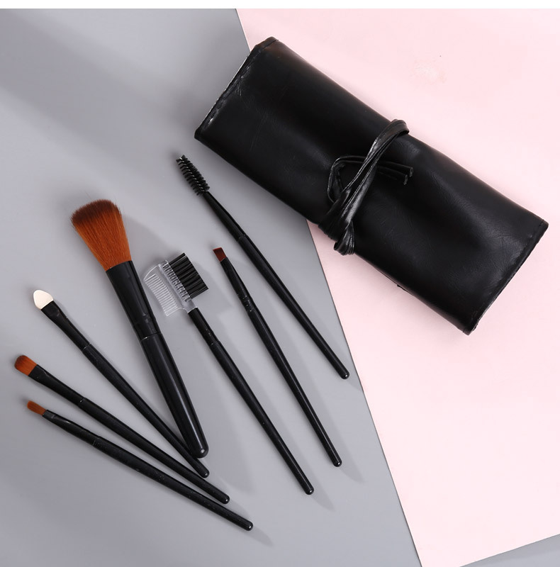 Wholesale of 7 sets of makeup brushes in stock, including mascara brushes and eyeshadow brushes. These are popular and popular beginner makeup and beauty tools pic 13