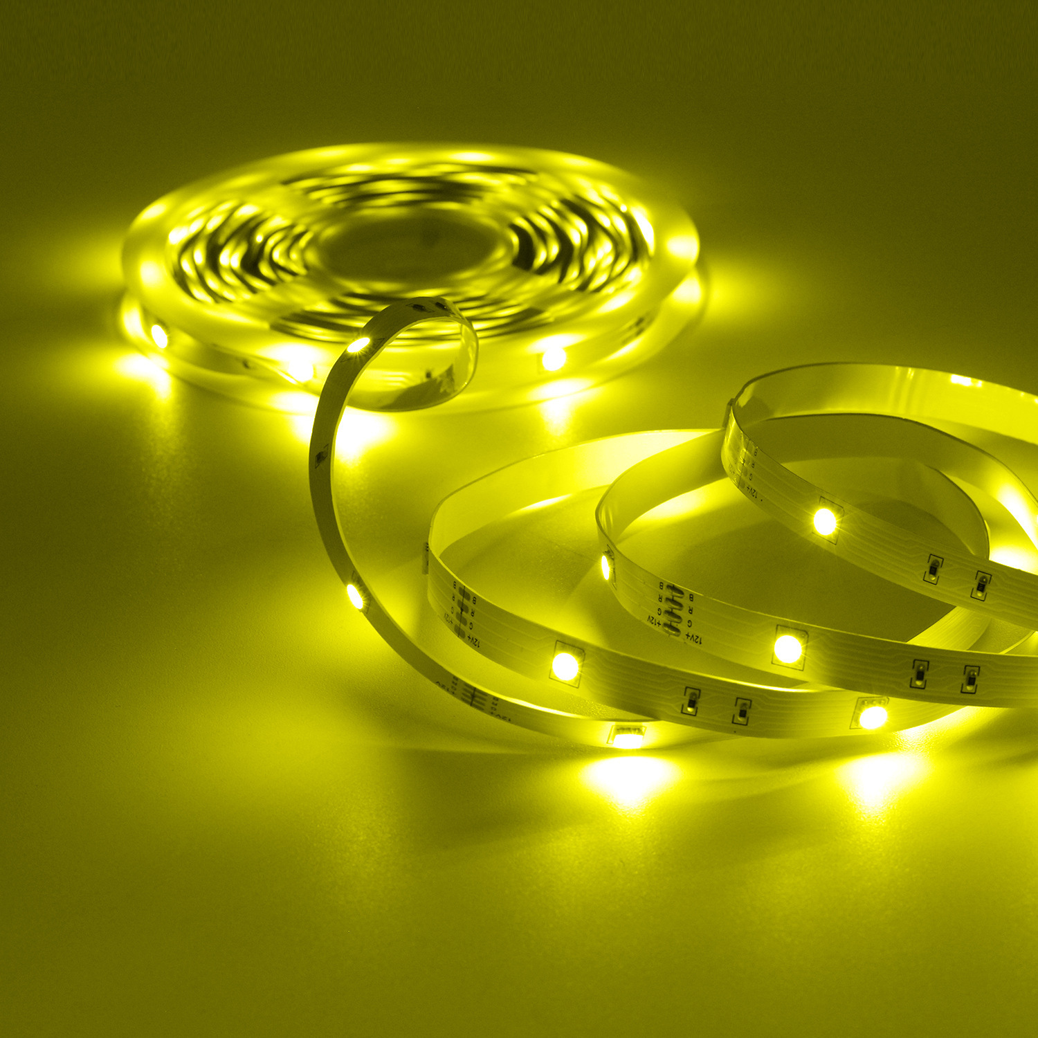 Wholesale of 12V 5050RGB 1-meter 30 bare plate spray glue drip glue low-voltage light strip outdoor atmosphere decorative lights pic 4