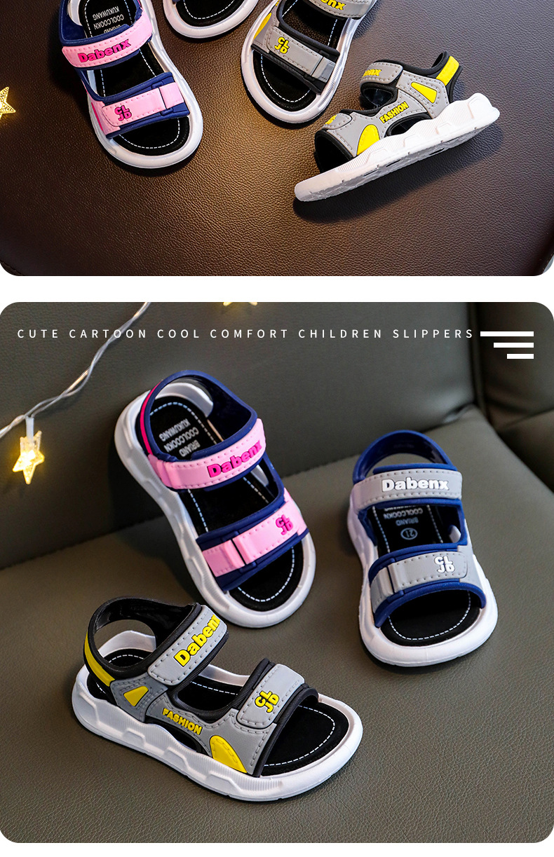 女童凉鞋夏2024新款软底防滑时尚中大童公主儿童小童女孩沙滩童鞋详情15