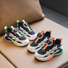 佳佳利批发男童运动鞋网面2023春秋新款中大童老爹鞋子女童跑鞋潮详情2