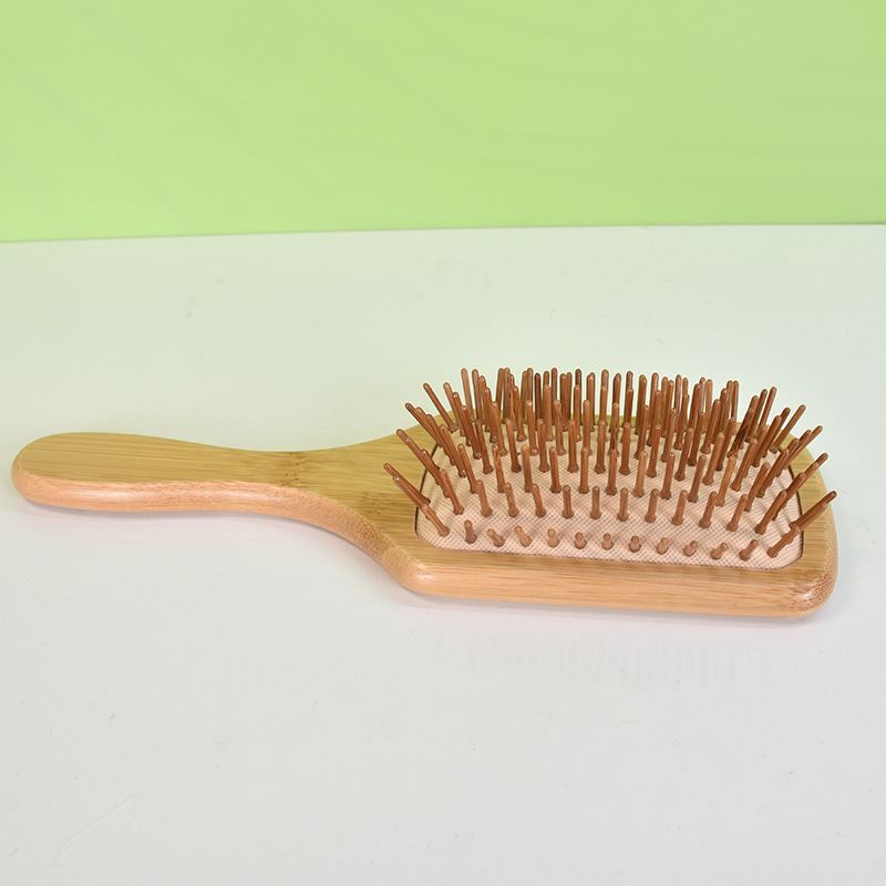 厂家直销木质气囊梳楠竹按摩梳大号梳子按摩头皮经络梳气垫梳现货详情25