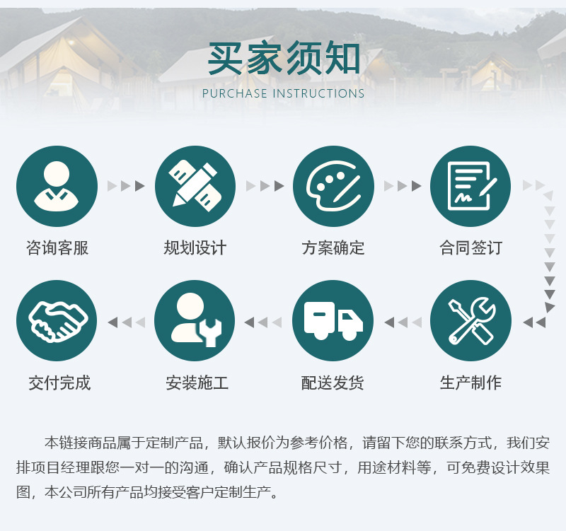 乡村振兴旅游轻奢户外豪华民宿帐篷度假屋带卫浴冬季保暖酒店篷房详情11
