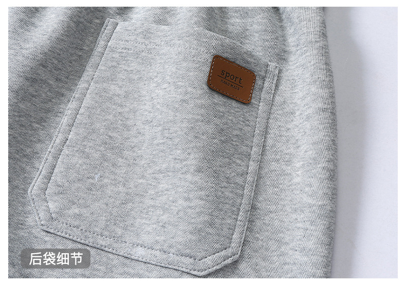 短裤男款夏季纯棉300g沙滩五分裤2023宽松潮流休闲运动裤篮球裤子详情36