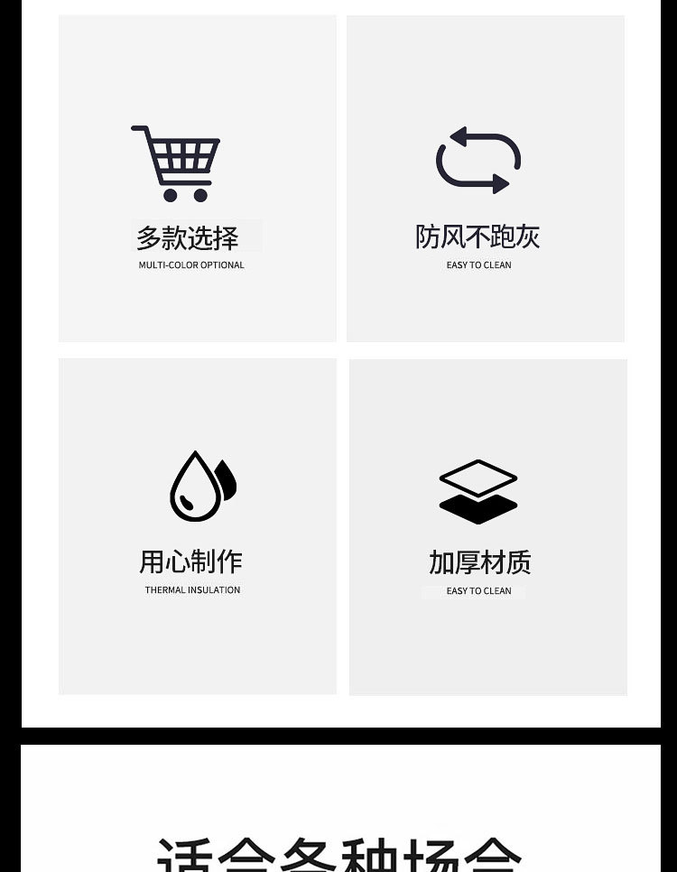 酒店家用不锈钢烟灰缸网吧家居客厅金属防风大号防摔个性烟缸创意详情13