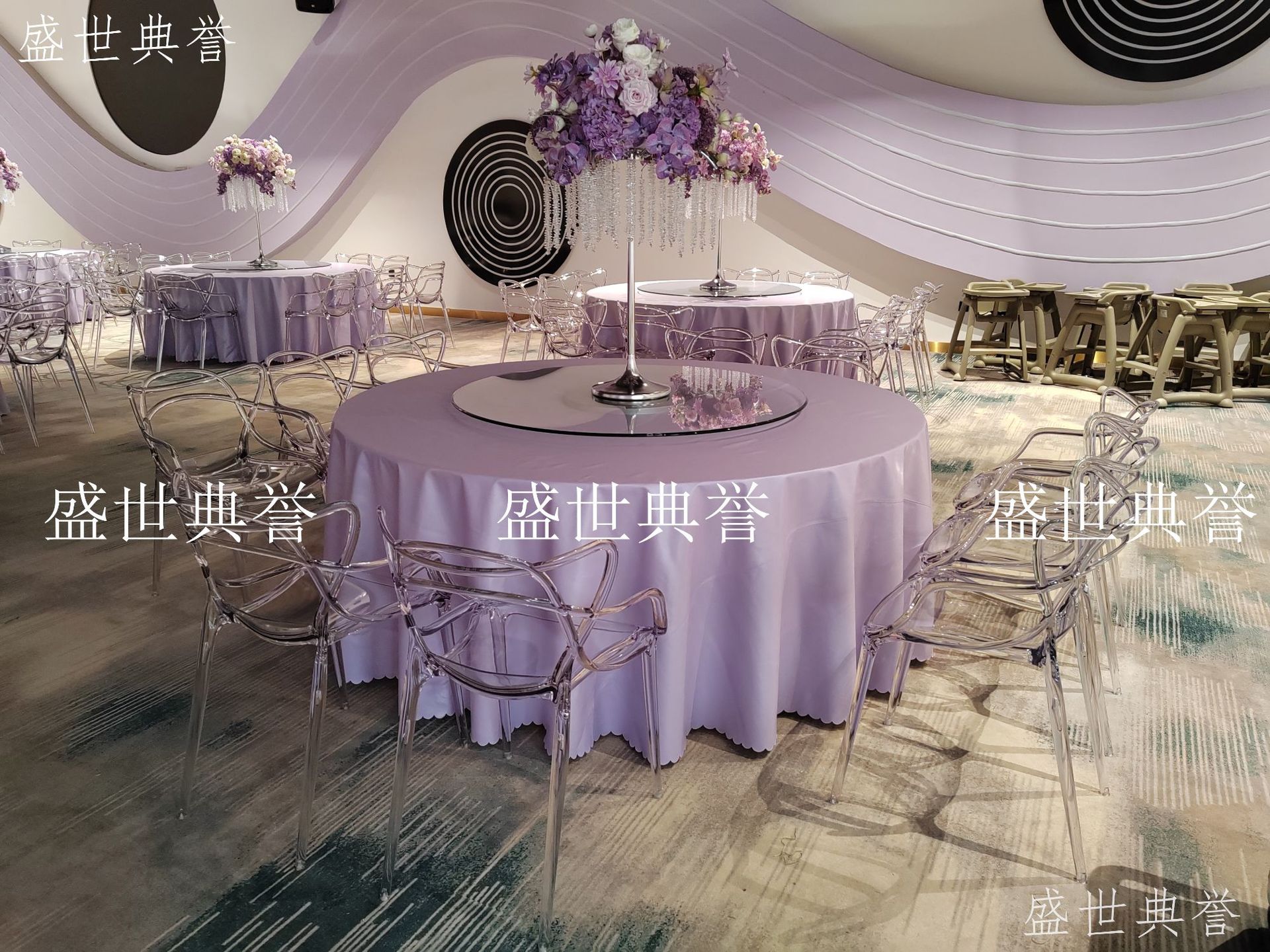 Shenzhen manufacturer direct sales outdoor wedding acrylic crystal chairs, hotel wedding banquet transparent chairs, theme wedding cat-ear chairs pic 11