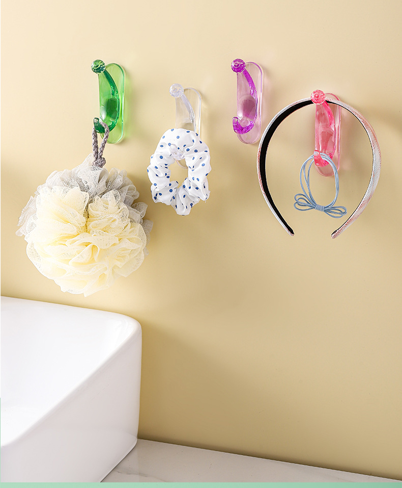 源头厂家新款月亮挂钩多用途门后挂钩粘钩无痕贴免打孔月亮粘钩批详情18