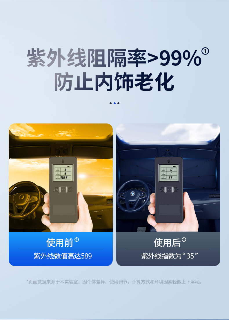 Summer bestsellers: Car sunshades, in-car sun shields, retractable sun protection, front windshields, heat insulation sunshades pic 25