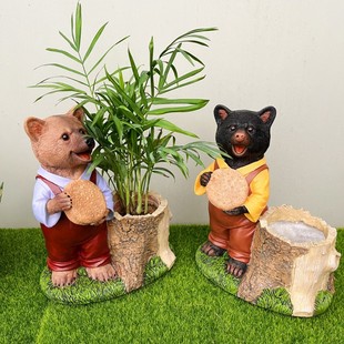 猫头鹰摆件庭院客厅家居电视柜酒柜桌面装饰树脂工艺品家居装饰品详情4