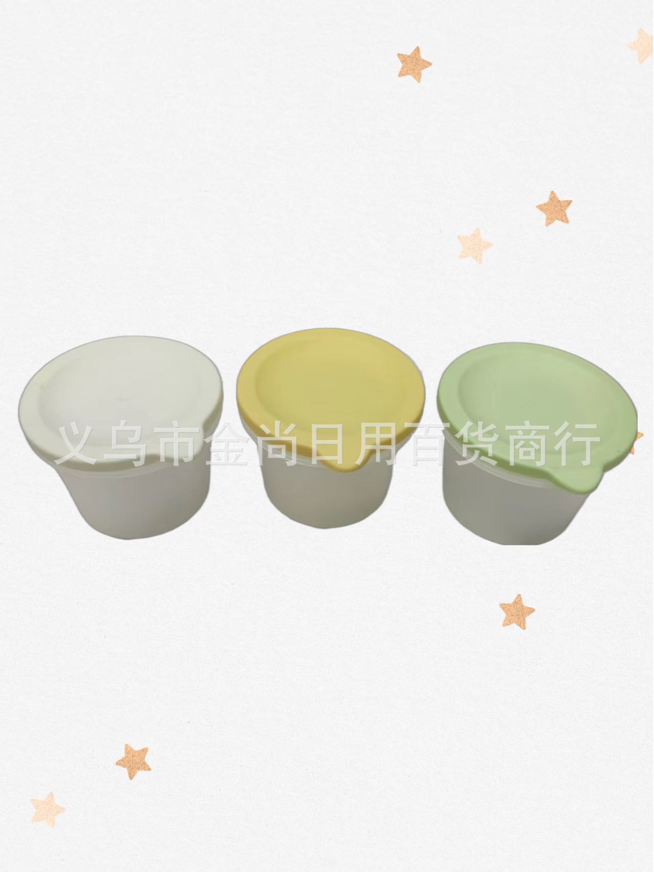 Kitchen sealed jars, round covered food-grade storage jars for grains and cereals, wholesale of grain preservation boxes pic 4