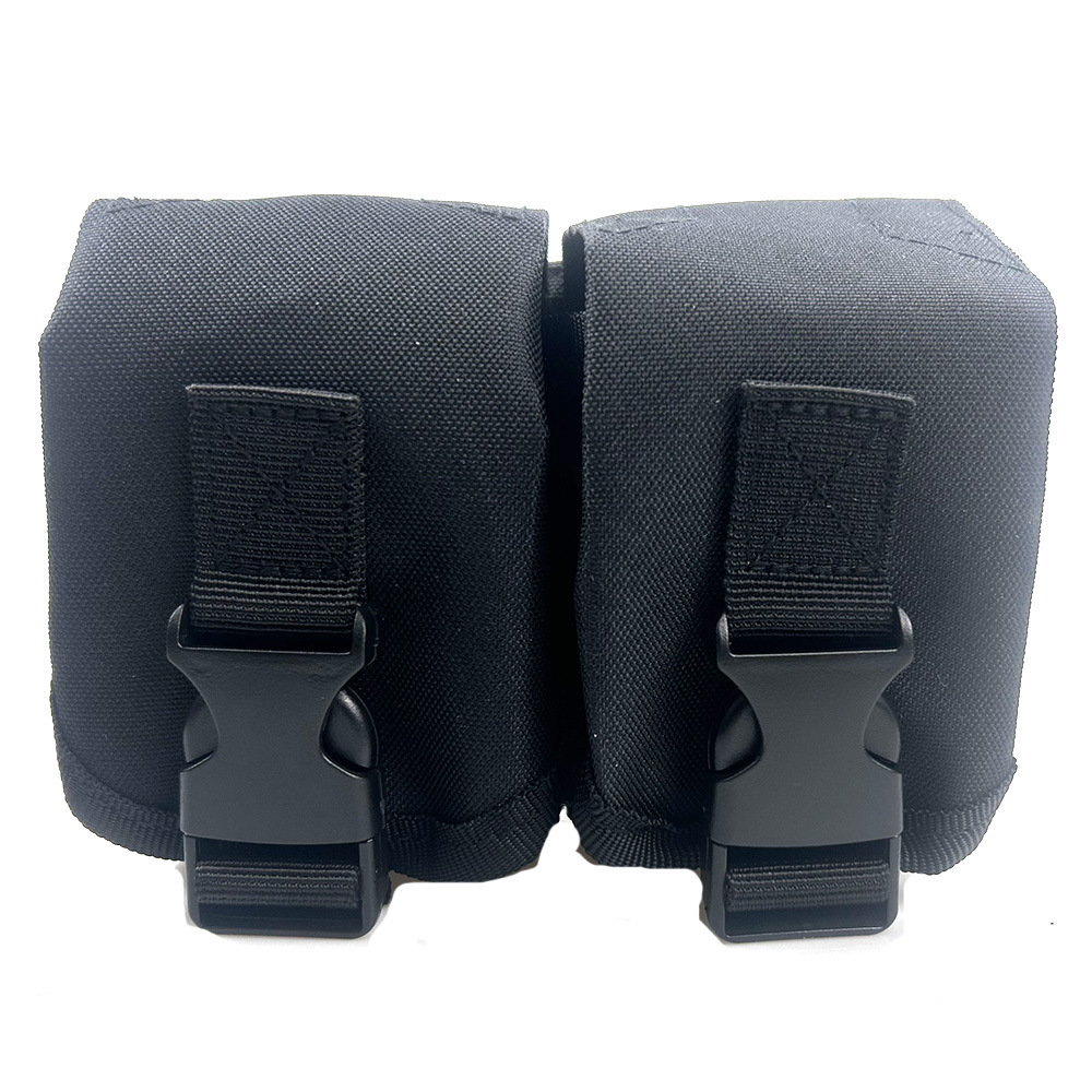 户外战术Molle手雷附件包 多功能附件包 背心腰带战术挂包两联包详情2