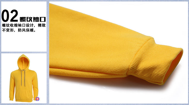 Autumn and winter fleece, hooded, long-sleeved, loose-fitting, class reunion hoodie, custom design, LOGO printed, annual meeting cultural T-shirt, coat pic 11