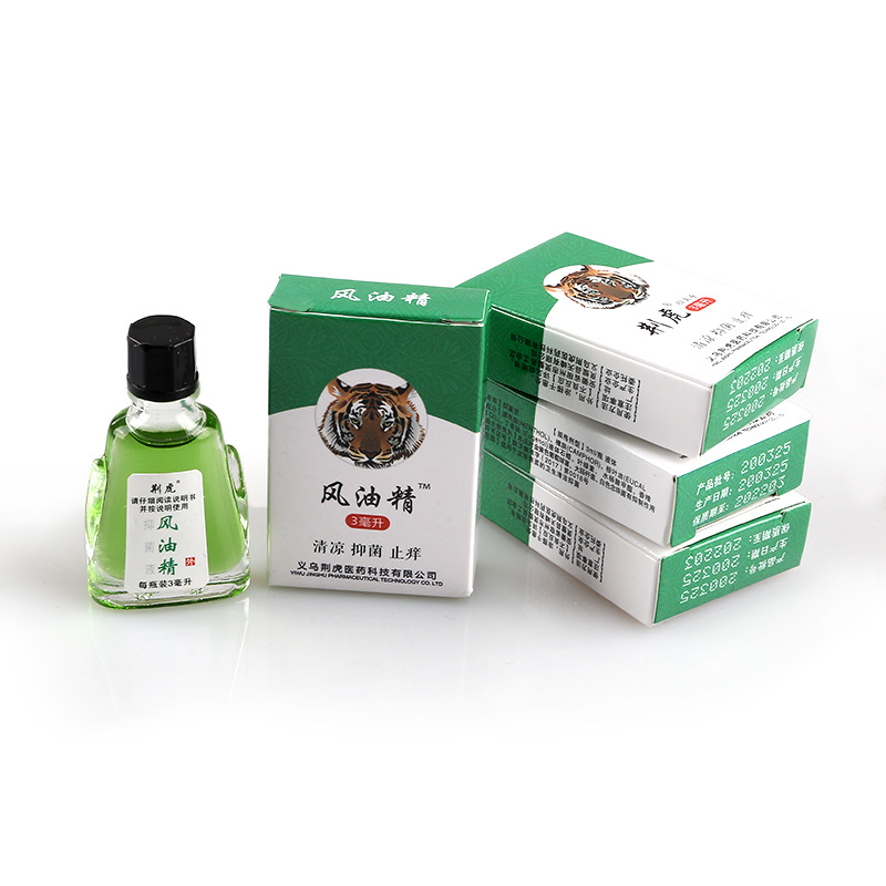 3/6/12ml Jinghu brand Wind Oil Essence Roll-on Cooling Oil Wanjin Tiger Head Refreshing and Invigorating Factory Wholesale pic 19