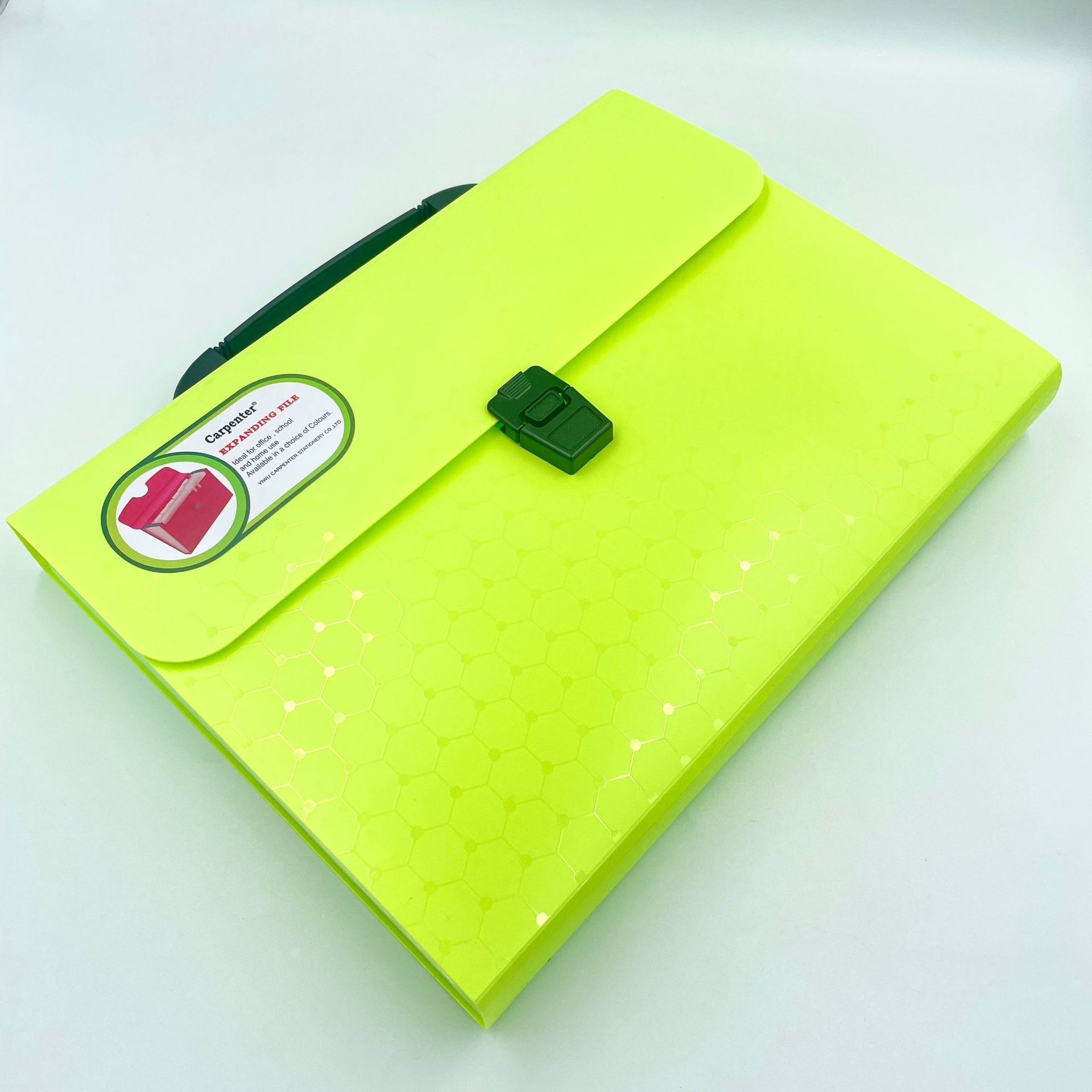 实色足球纹风琴包文件包 办公资料收纳手提 学生试卷包厂家直销详情4