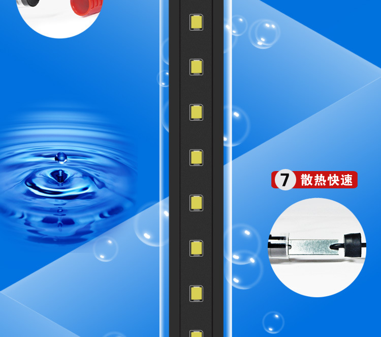 LED aquarium fish tank light, aquarium land and water dual-purpose light, aquarium lighting lamp, LED aquatic plant light, aquarium pic 21