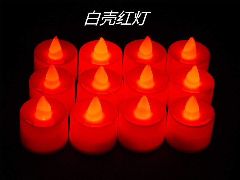 Electronic candles, wedding, birthday, confession candles, atmosphere decoration props, led simulation electronic candle lamps pic 7