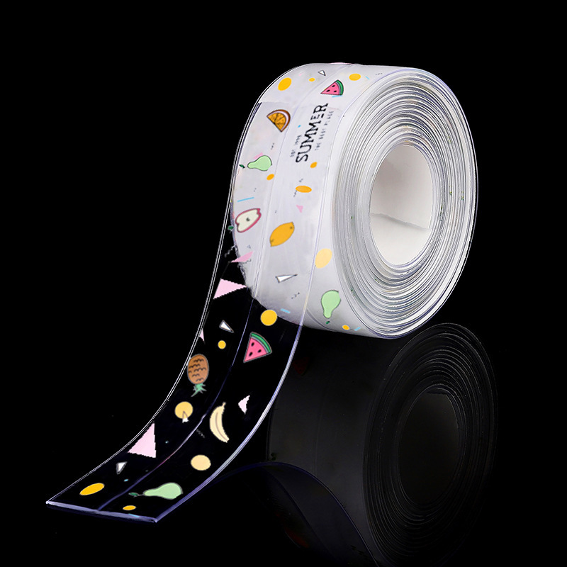 美缝贴防水防霉贴灶台厨房防油贴纸水池挡水条马桶防霉胶带防水条详情32