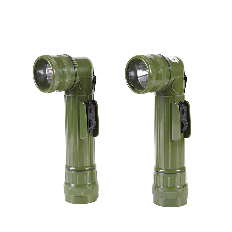 LED tactical flashlight, color light, elbow light, work light, L-shaped flashlight 2AA, flashlight 2D, factory direct sales pic 2