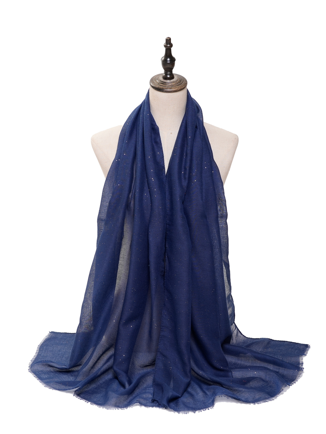 一件代发 春夏跨境新款单色彩色巴厘纱防晒围巾 时尚纯色披肩丝巾详情20