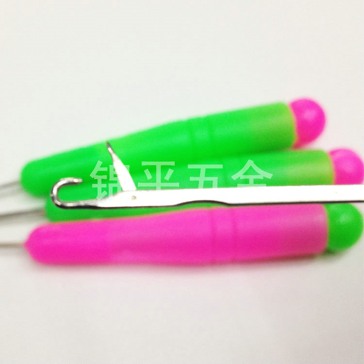 厂家直销 ABS塑料手缝针编织工具塑料毛衣针 塑料针批发详情5