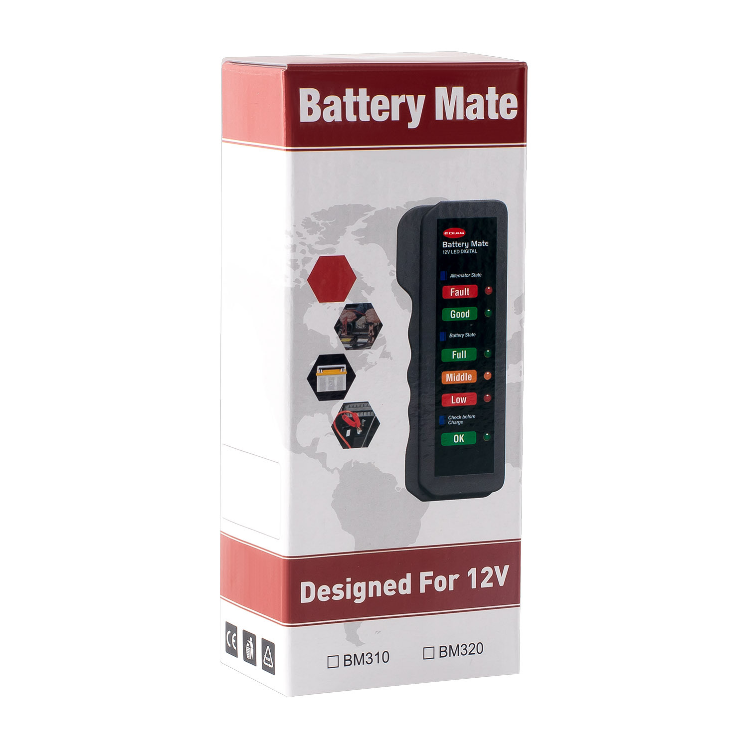 汽车蓄电池检测仪电瓶测试仪12V battery tester外贸热销点烟器款详情12