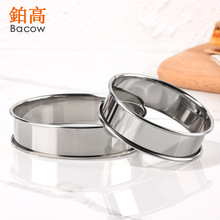12-piece set of stainless steel cookie molds, heart-shaped star flower-shaped round cake molds, baking mousse rings, and flower cutting tools pic 11