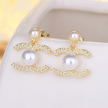 新品耳环小众设计感网红耳饰女防过敏925银针时尚四爪耳钉详情19