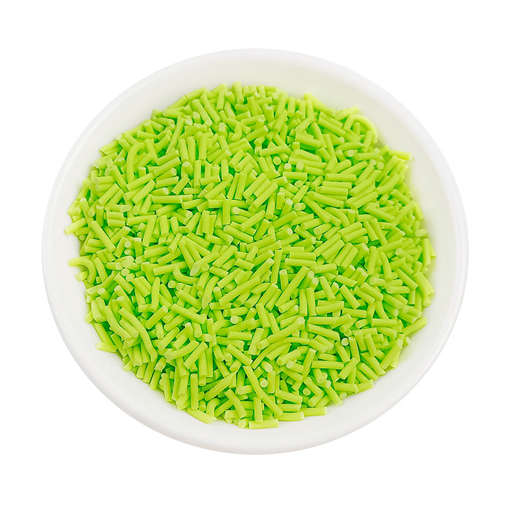 50g artificial soft clay long strip sugar granules packaging, food and play chocolate, handcrafted material, cream glue decorated soft clay granules pic 18