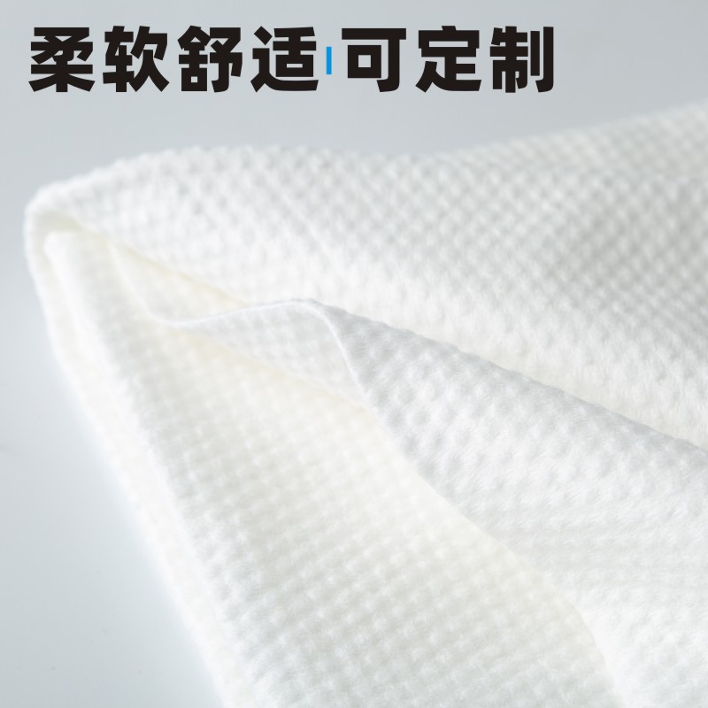 Tourist towels, bath towels, disposable face wash cotton towels, portable pure thickened and enlarged, travel individual packaging, hotel supplies, spunlace non-woven fabric pic 3