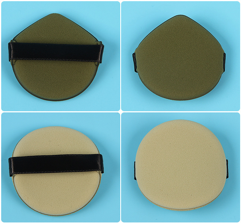 Egg yolk pie powder puff, double-sided hydrophilic, dry and wet dual-purpose, enlarges when exposed to water, BB cream powder puff tool, makeup cushion, sponge, shanilak pic 33
