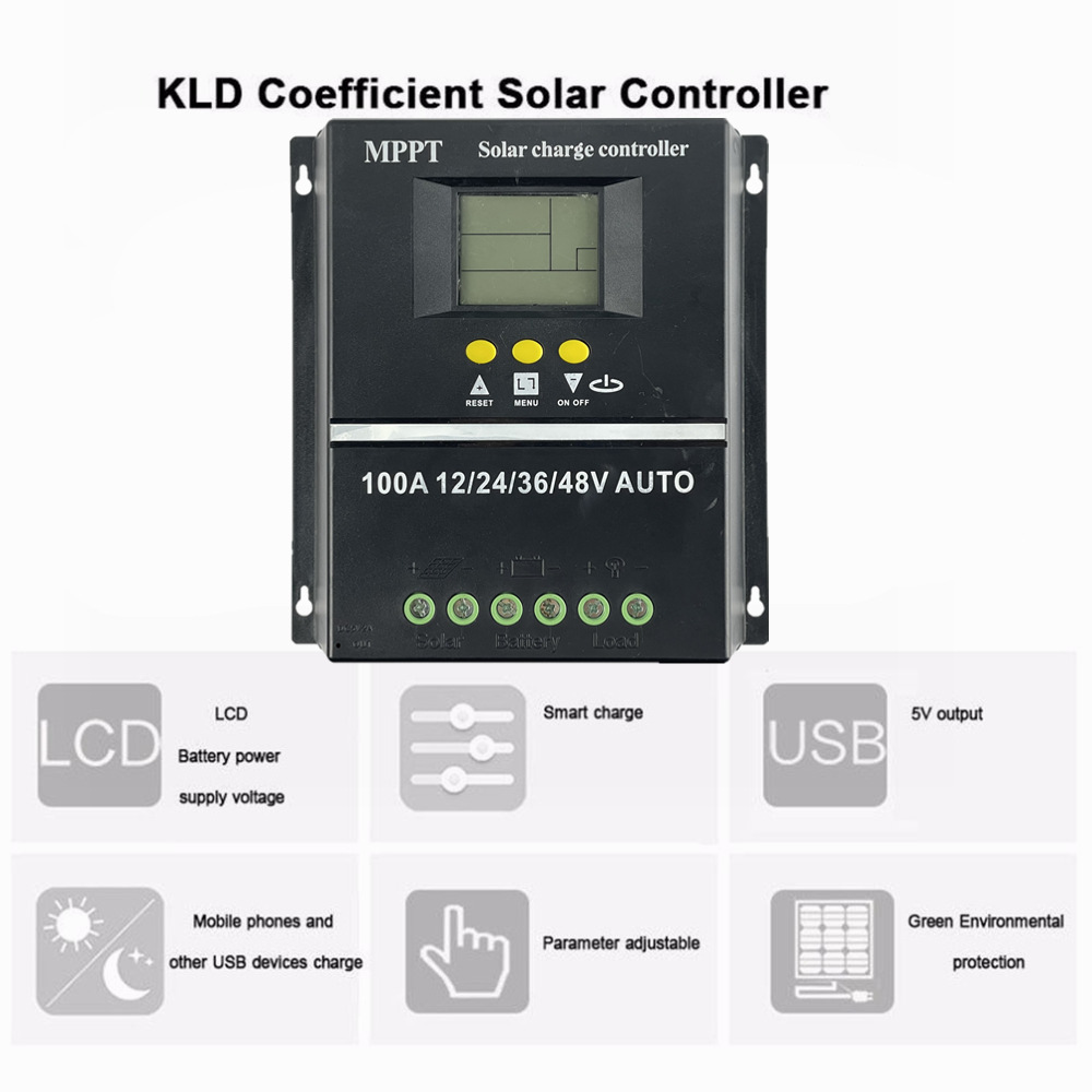 A series solar MPPT controller, solar off-grid system, power generation system, mppt charging four-voltage pic 6