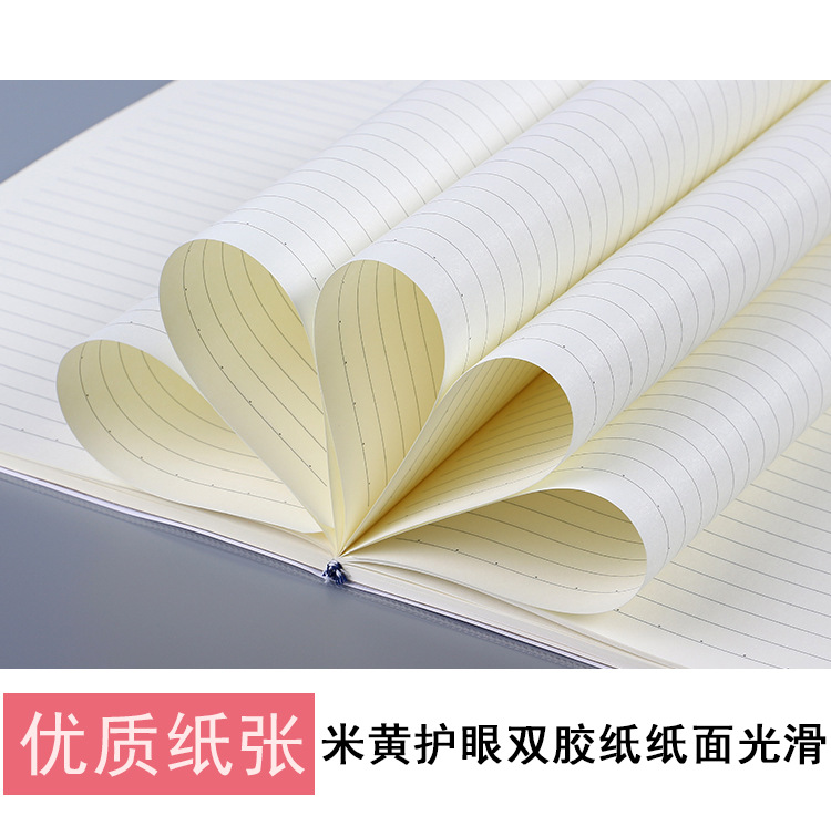 16k rubber-covered notebooks, PVC covered notebooks, creative and simple notepads, student diaries, exercise books wholesale pic 7