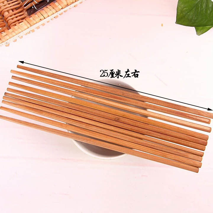 Q1231 五双火锅皇 五双筷子 碳化筷子 厨房 家居用品 筷子批发详情2