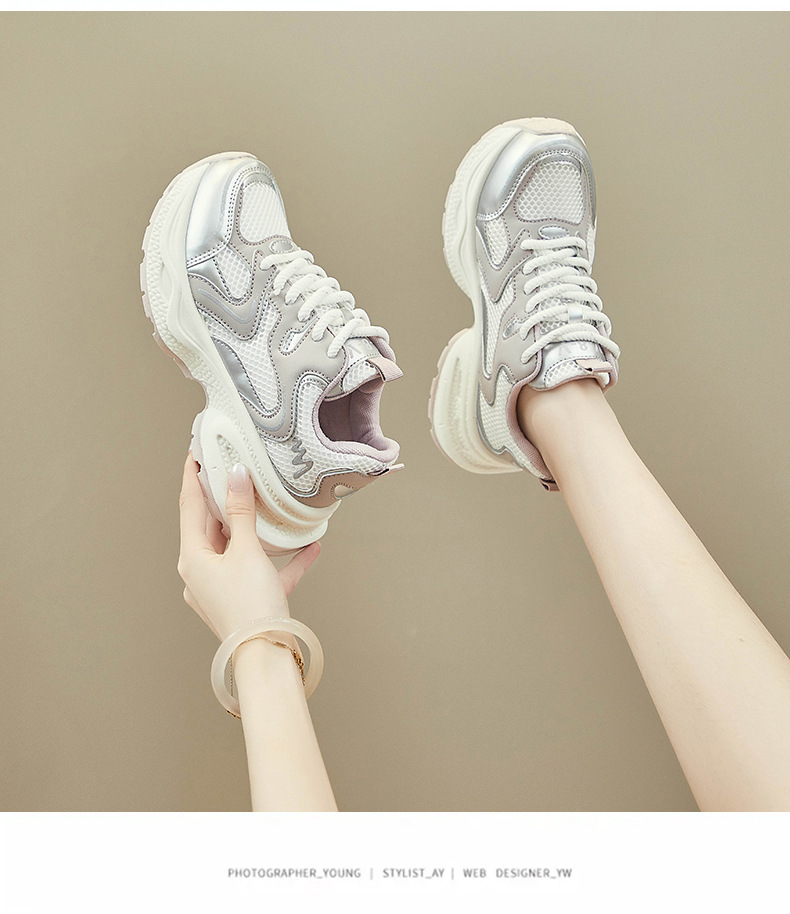 ins韩版新款老爹鞋女2024秋季学生跑步运动厚底增高休闲街拍Y5503详情17
