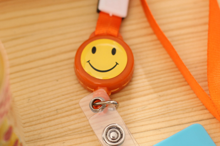 New brand of cartoon cute color hard plastic name tag holders, PVC employee ID card holders for wholesale pic 7