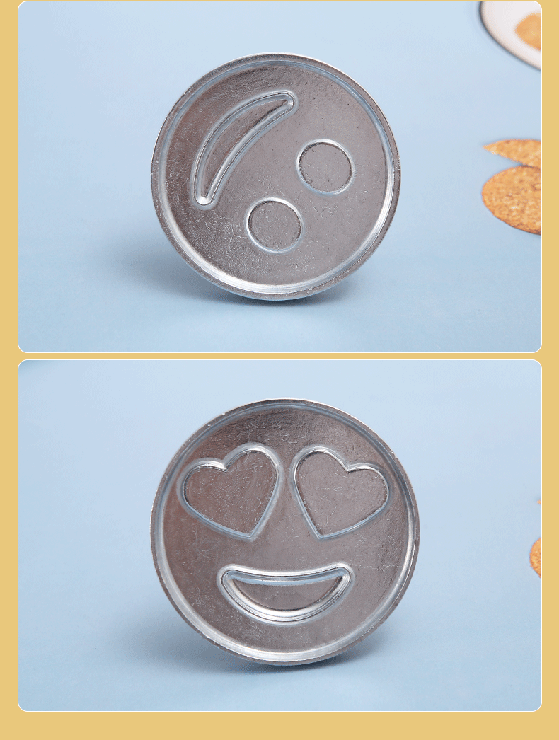Wholesale of cross-border zinc alloy biscuit molds, smiling face pastry cakes, cake die-cutting machines, baking utensils and kitchen tools pic 12