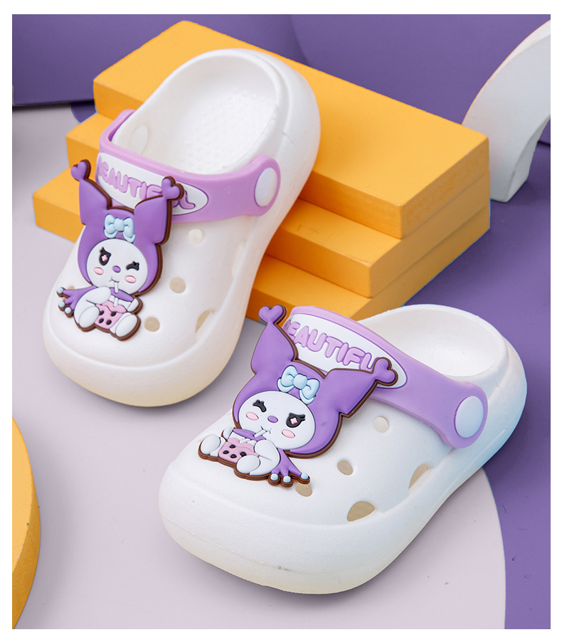 儿童拖鞋小童宝宝软底夏男童女童洞洞鞋防滑凉拖鞋小孩夏季批发 详情11