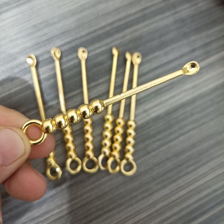 Golden ear spoon E116, golden round ear spoon, metal ear spoon, ear scoop, ear digging machine, 1 yuan wholesale supply pic 4