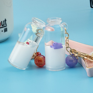 创意可爱卡通软胶宇航员钥匙扣太空人汽车钥匙链情侣包挂件小礼品详情10