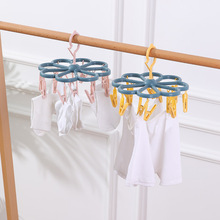 A set of 20 multi-functional plastic windproof clips for outdoor strong windproof underwear, socks and clothes drying pic 9