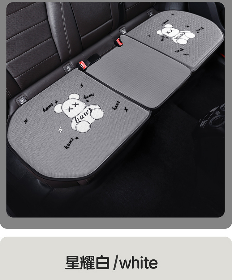 Honeycomb car gel seat cushion, single piece, all-season, cool seat cushion, summer breathable and ventilated bottom cushion, office pic 30