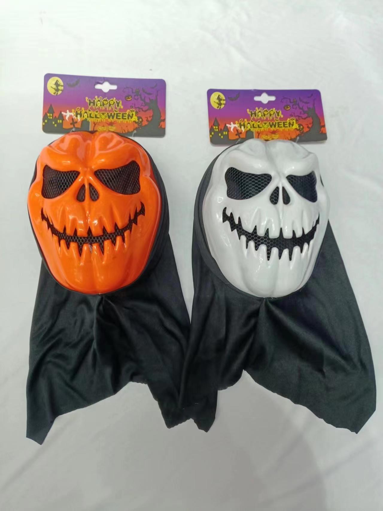 厂家直供万圣节面具全脸搞怪恐怖吓人搞笑cosply南瓜面具装饰详情12