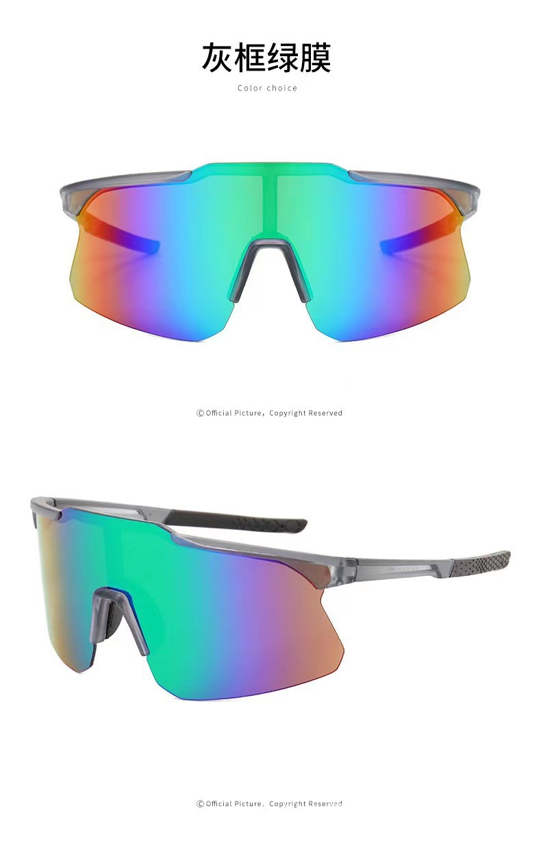 Outdoor mountain climbing and cycling protective sunglasses for men, mercury reflective sports running windproof, cycling eye protection sunglasses for women pic 30